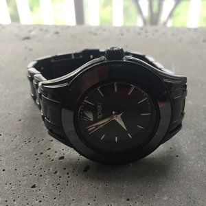 Swarovski Women's Alegria Swiss Quartz Black